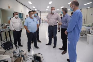 Chapecó empresta equipamentos para pacientes Covid de outros municípios