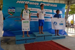 Nadador Chapecoense &eacute; prata na Copa do Brasil em Alagoas