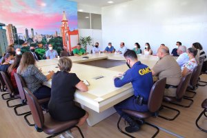 Administração reúne forças de segurança e MP para definir ações contra perturbação