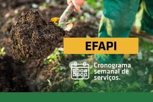 Superintend&ecirc;ncia da Efapi divulga cronograma de servi&ccedil;os