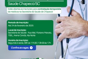 Prefeitura com processo seletivo para contrata&ccedil;&atilde;o de profissionais de sa&uacute;de