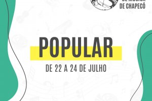 Festival de Música de Chapecó terá a segunda etapa no mês de julho
