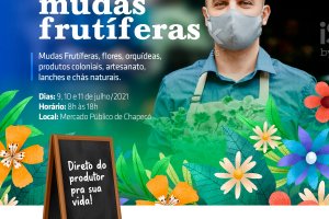 Agricultura promove Feira de Mudas Frutíferas, Flores e Produtos Coloniais