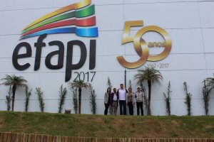 Comitiva Indiana visita a Efapi