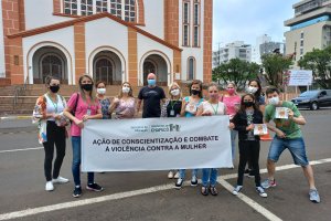 Educação Municipal realiza ação de combate à violência contra a mulher