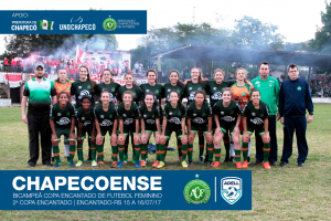 Futebol chapecoense é Campeã da Copa Encantado