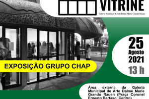 Galeria Municipal de Arte de Chapec&oacute; promove Galeria Vitrine