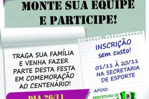 Gincana do Centen&aacute;rio de Chapec&oacute;