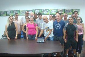 Servidor homenageado na SEJEL