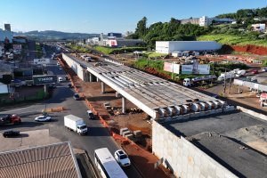 Obras do Elevado da Bandeira estarão suspensas de sábado até dia 2 de janeiro