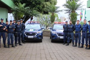 Guarda Municipal recebe novos veículos e armamento