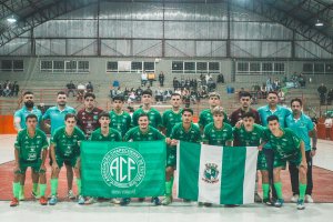 conquista grande vit&oacute;ria pelo Catarinense Sub-20