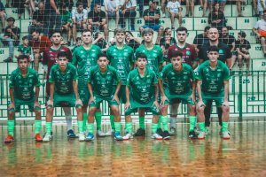 Prefeitura de Chapec&oacute;/Chapecoense Futsal/Unoesc mant&eacute;m 100% no Estadual Sub-18