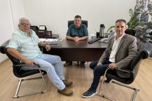 Representante da C&acirc;mara de Com&eacute;rcio Argentino visita Chapec&oacute;