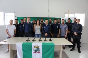 Guardas Municipais recebem Carteira de Porte de Arma