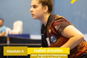 Mesatenista da Prefeitura de Chapec&oacute;/ADCTM conquista dois ouros na Copa do Brasil