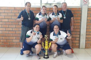 Bocha Feminina conquista Ta&ccedil;a SC de Clubes