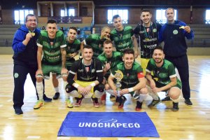 Chapecoense futsal conquista o tri nos JUC�s