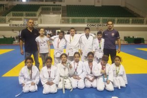 Equipe chapecoense &eacute; Campe&atilde; Catarinense de Jud&ocirc;