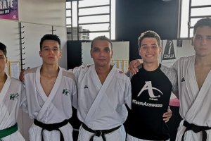 Karate chapecoense em preparação para temporada 2019