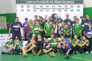 T&ecirc;nis de Mesa de Chapec&oacute; encara Primeira Etapa da Liga Oeste