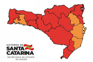 Chapec&oacute; sai do n&iacute;vel grav&iacute;ssimo no mapa de risco da Covid-19