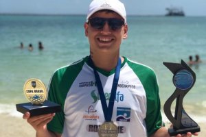 Nadador chapecoense conquista Ouro na &uacute;ltima etapa da Copa do Brasil