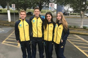 Cinco integrantes da Nata&ccedil;&atilde;o de Chapec&oacute; se apresentam &agrave; Sele&ccedil;&atilde;o Catarinense