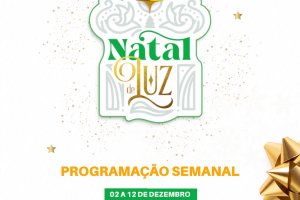 Confira a programação deste fim de semana do Natal de Luz Chapecó 2021