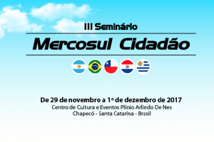 Programa&ccedil;&atilde;o Oficial do III Mercosul Cidad&atilde;o