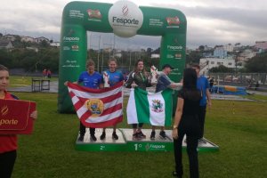 Atletismo DA conquista trof&eacute;u no PARAJASC
