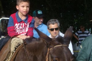 Passeio a Cavalo movimenta o Verd&atilde;o