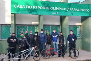 Pedal do Paradesporto no Complexo Esportivo do Verd&atilde;o