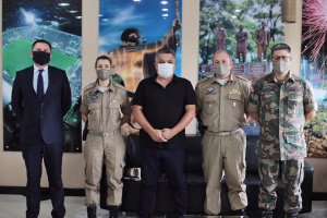 Comando da PM Ambiental visita o prefeito