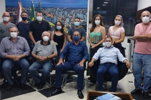 Prefeito em exercício recebe Secretário de Agricultura