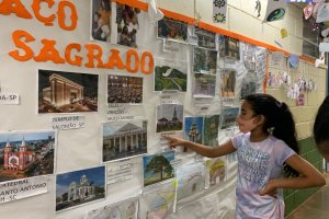 Alunos do municípios refletem sobre espaços sagrados