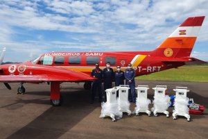 Respiradores novos já estão no Hospital Regional do Oeste