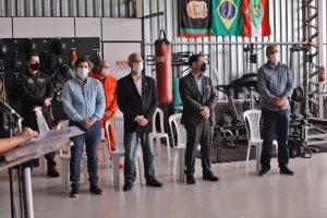 Novo convênio e equipamentos para o serviço aeromédico