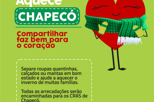 Campanha �Aquece Chapec&oacute;� &eacute; realizada pela JCI