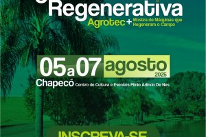 II Encontro Catarinense de Agricultura Regenerativa será realizado em Chapecó