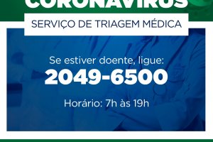 Chapecó anuncia consulta médica via telefone 