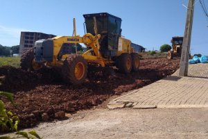 Cronograma semanal de ações de infraestrutura nos Bairros, Interior e Escolas do Município