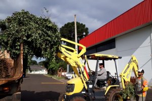 Cronograma semanal de ações de infraestrutura nos Bairros, Interior e Escolas do Município