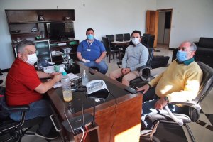 Vice-prefeito de Palmas-PR busca experiências de Chapecó no combate à Covid