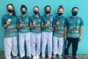 Equipe feminina de Taekwondo teve bom desempenho na seletiva catarinense