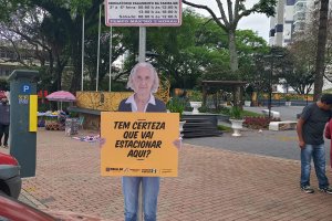 Instaladas placas de conscientização no trânsito