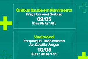 Sa&uacute;de amplia vacina&ccedil;&atilde;o e atendimentos no fim semana
