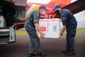 Idosos com mais de 90 anos ser&atilde;o vacinados em sistema de �Drive-Thru�