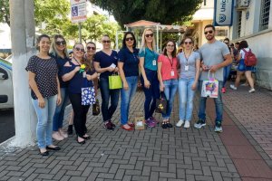 Equipes da SEASC realizam mobilização pelo fim da violência contra mulher 