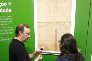 Muse&oacute;logo Idemar Ghizzo visitou museus de Chapec&oacute;